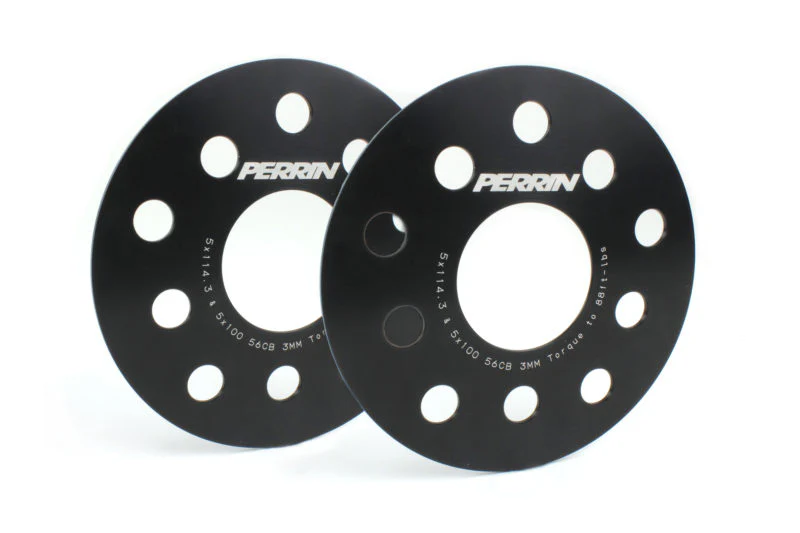 Wheel Spacers 3mm for 2002-2026 WRX, STI, Forester, Outback, Legacy, Impreza, BRZ, FR-S, 86