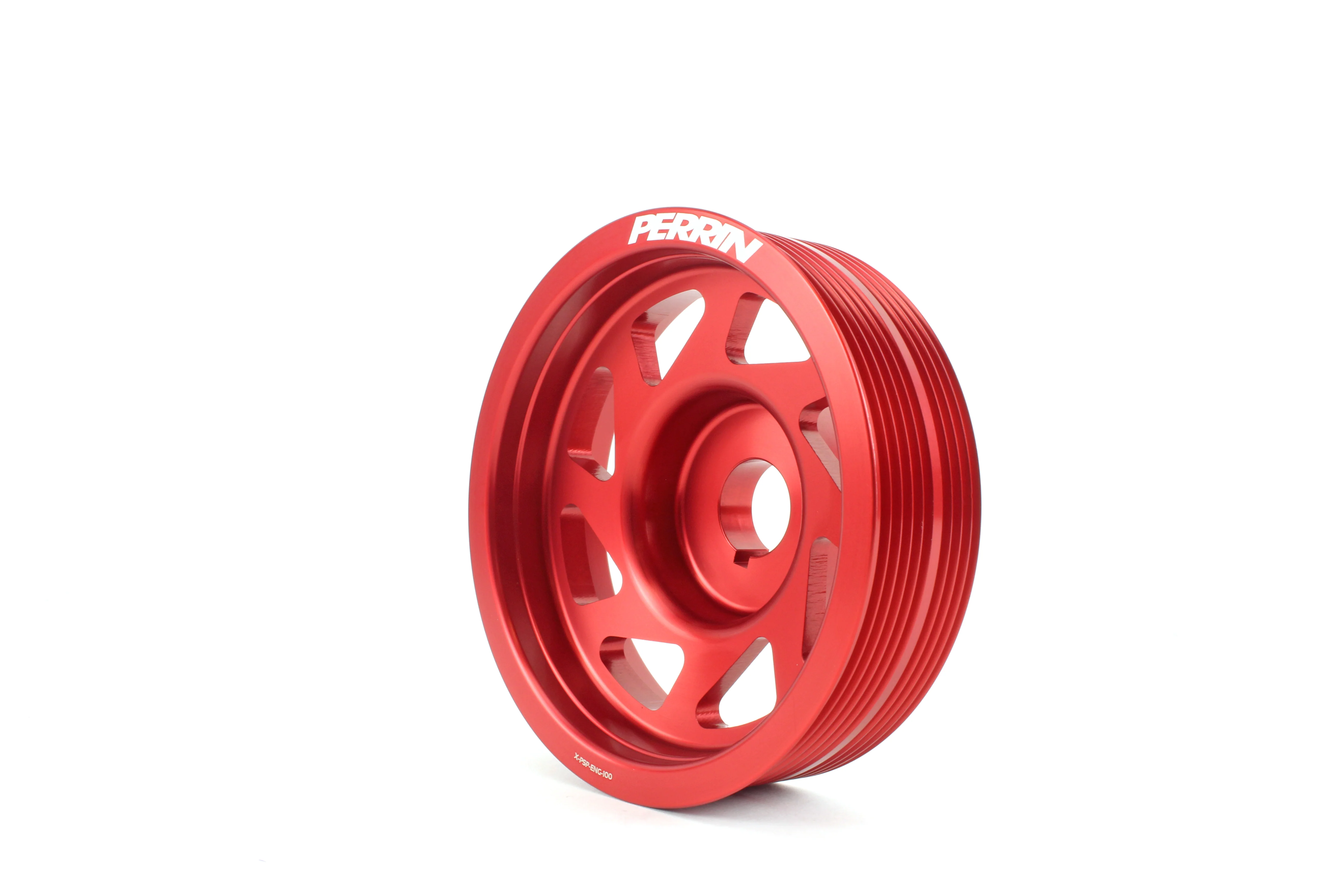 Lightweight Crank Pulley for 2002-2014 WRX, STI, Outback, Forester, Legacy, Impreza - Image 2