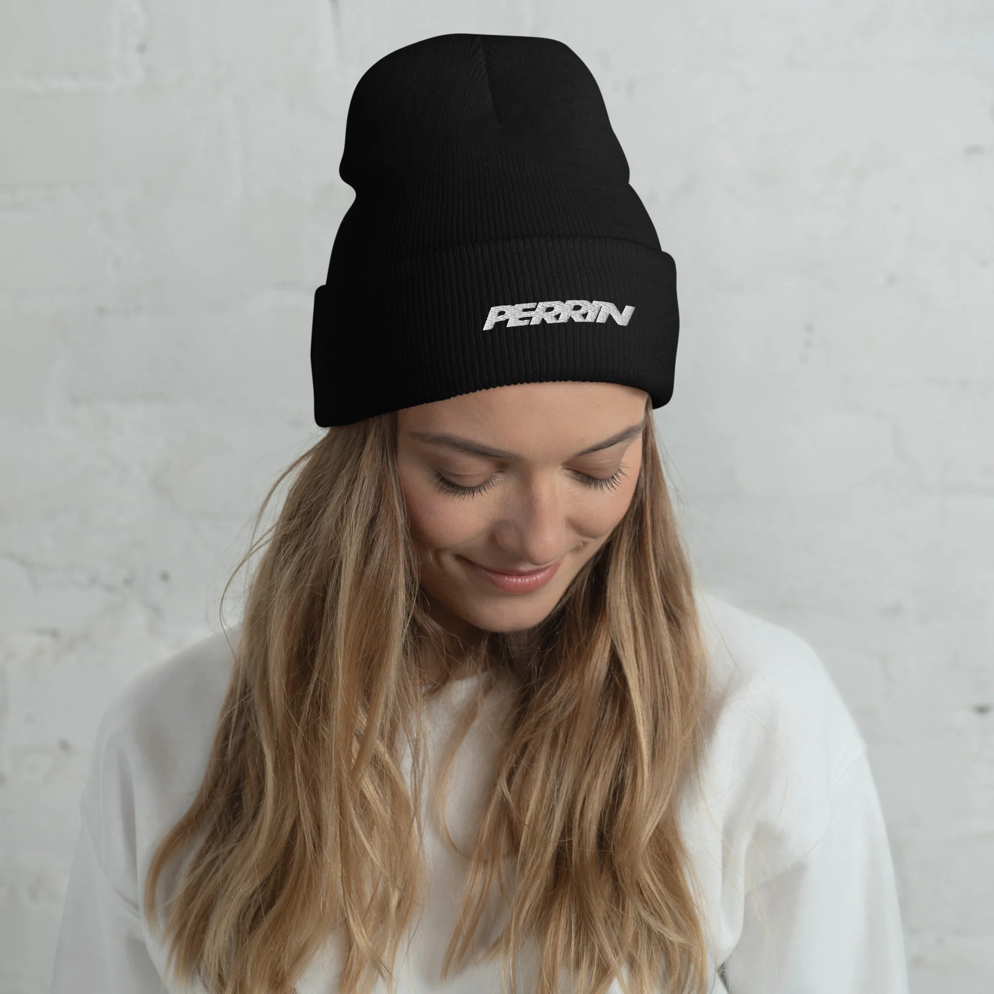 PERRIN Logo Cuffed Beanie - Image 3