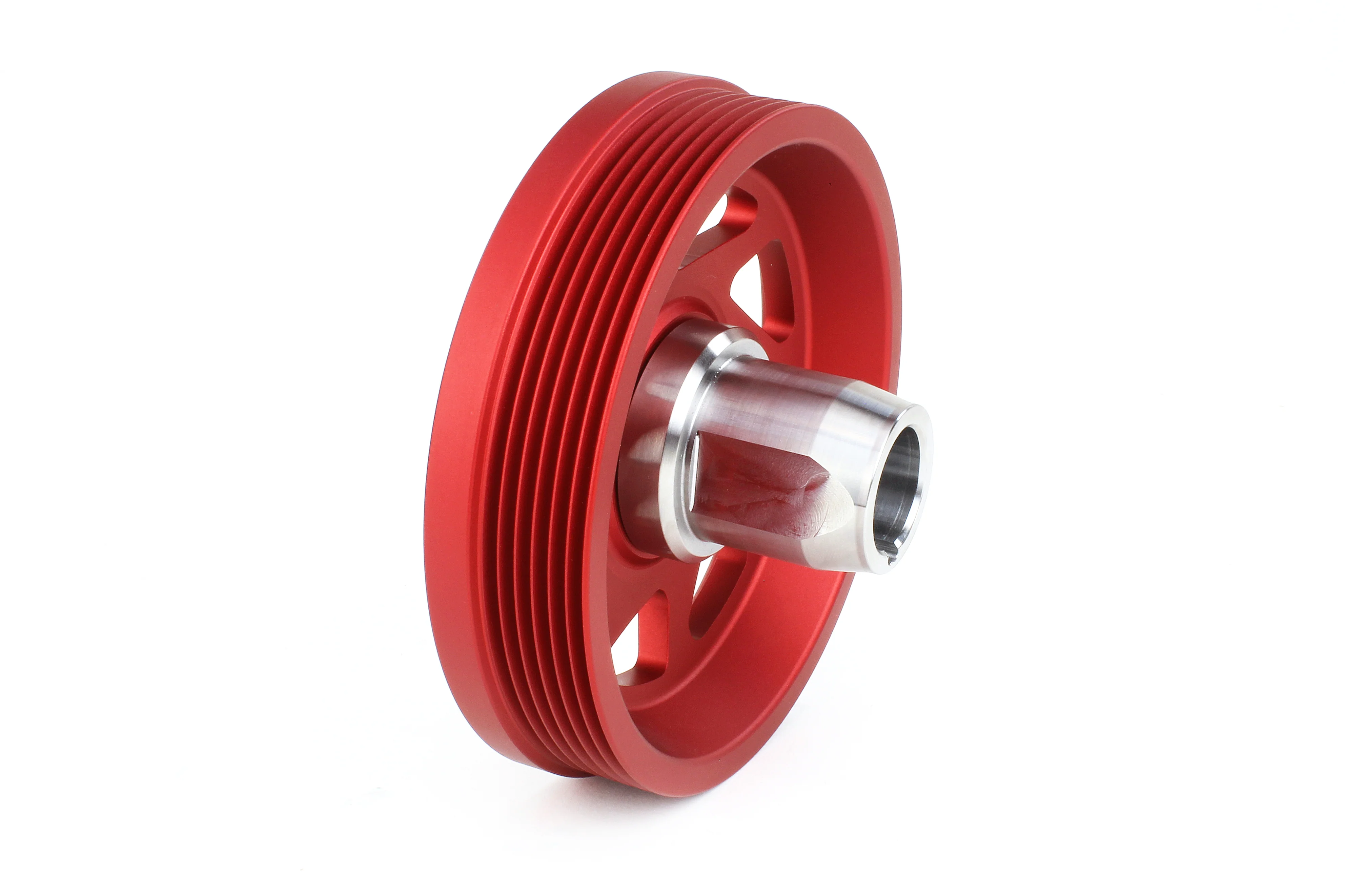 Lightweight Crank Pulley for 2022-2026 WRX, BRZ, FR-S, 86, Legacy XT, Forester, Impreza, Ascent - Image 3