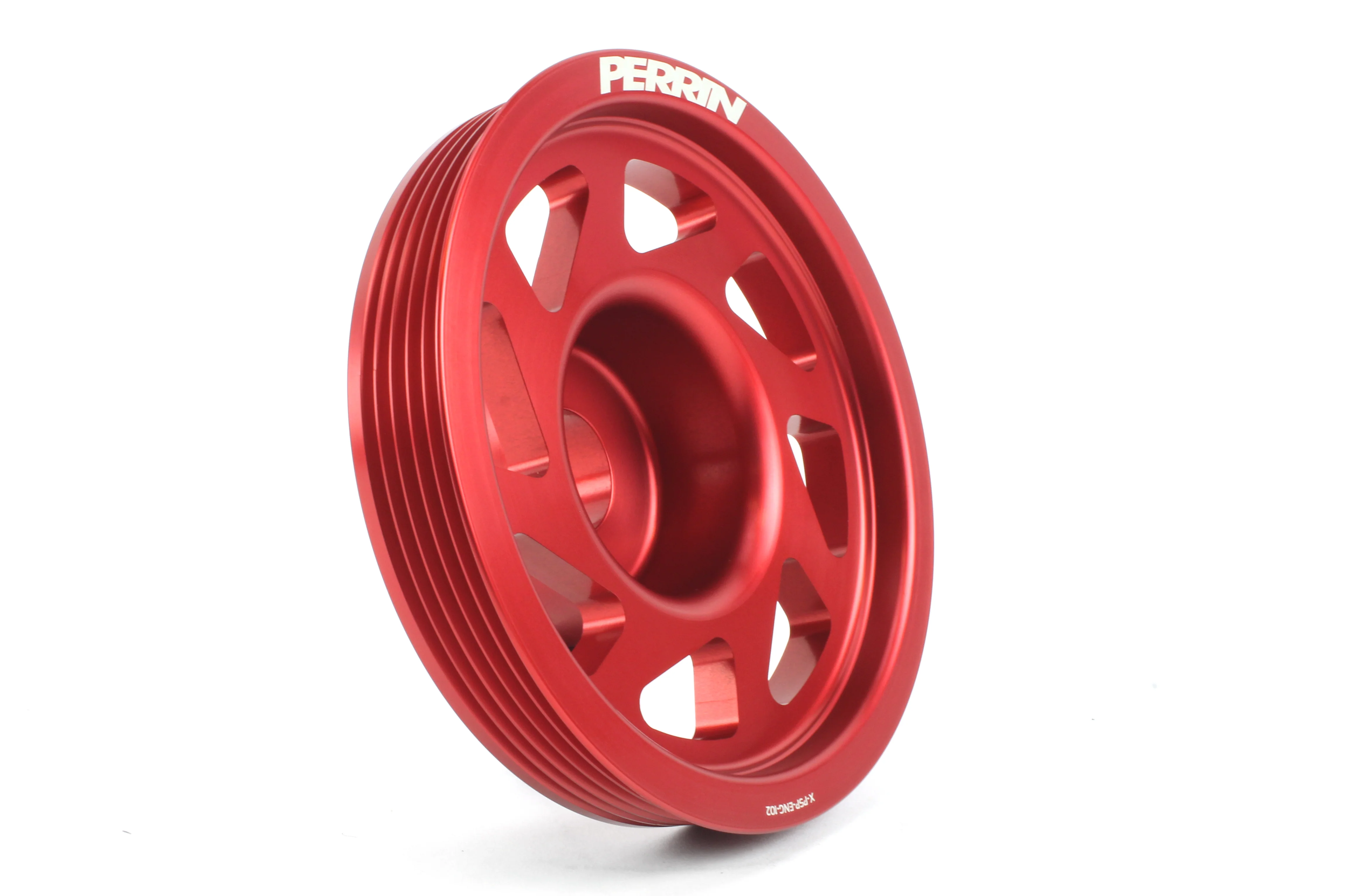 Lightweight Crank Pulley No AC for 2002-2014 WRX, STI, Outback, Forester, Legacy, Impreza - Image 2