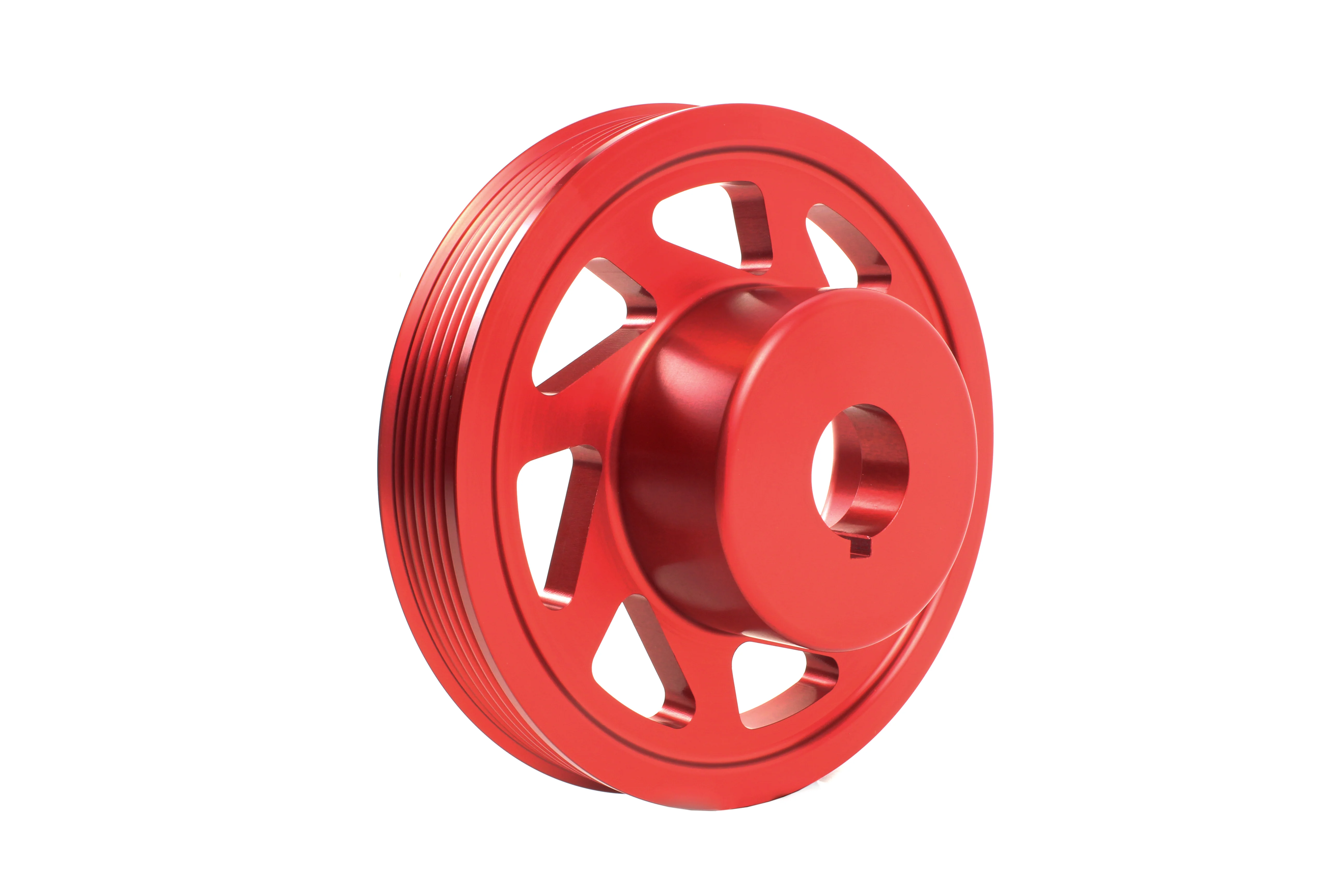 Lightweight Crank Pulley No AC for 2002-2014 WRX, STI, Outback, Forester, Legacy, Impreza - Image 4