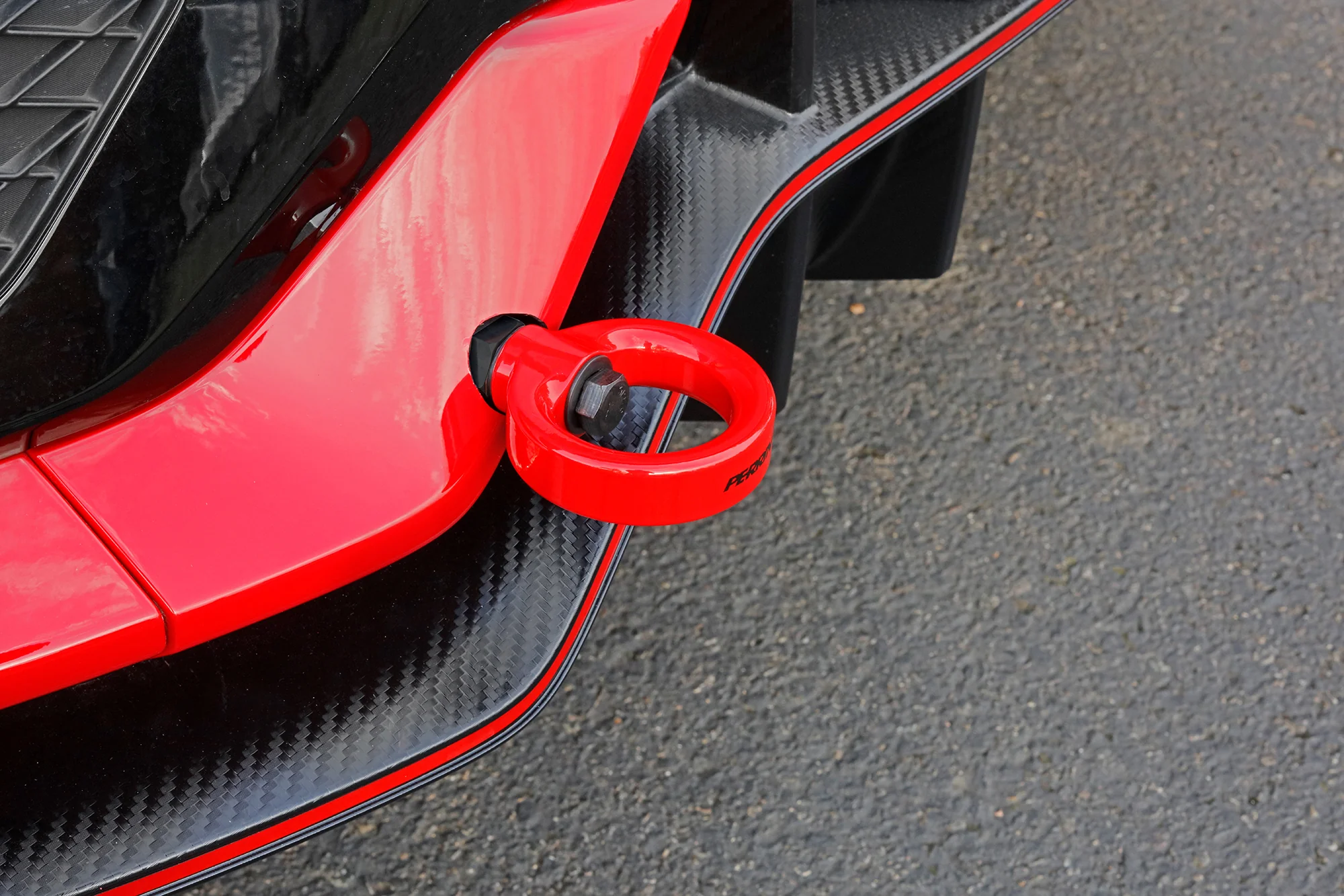 Tow Hook Rear for 2017-2021 Civic SI, Civic Type R (Hatchback Only) - Image 5
