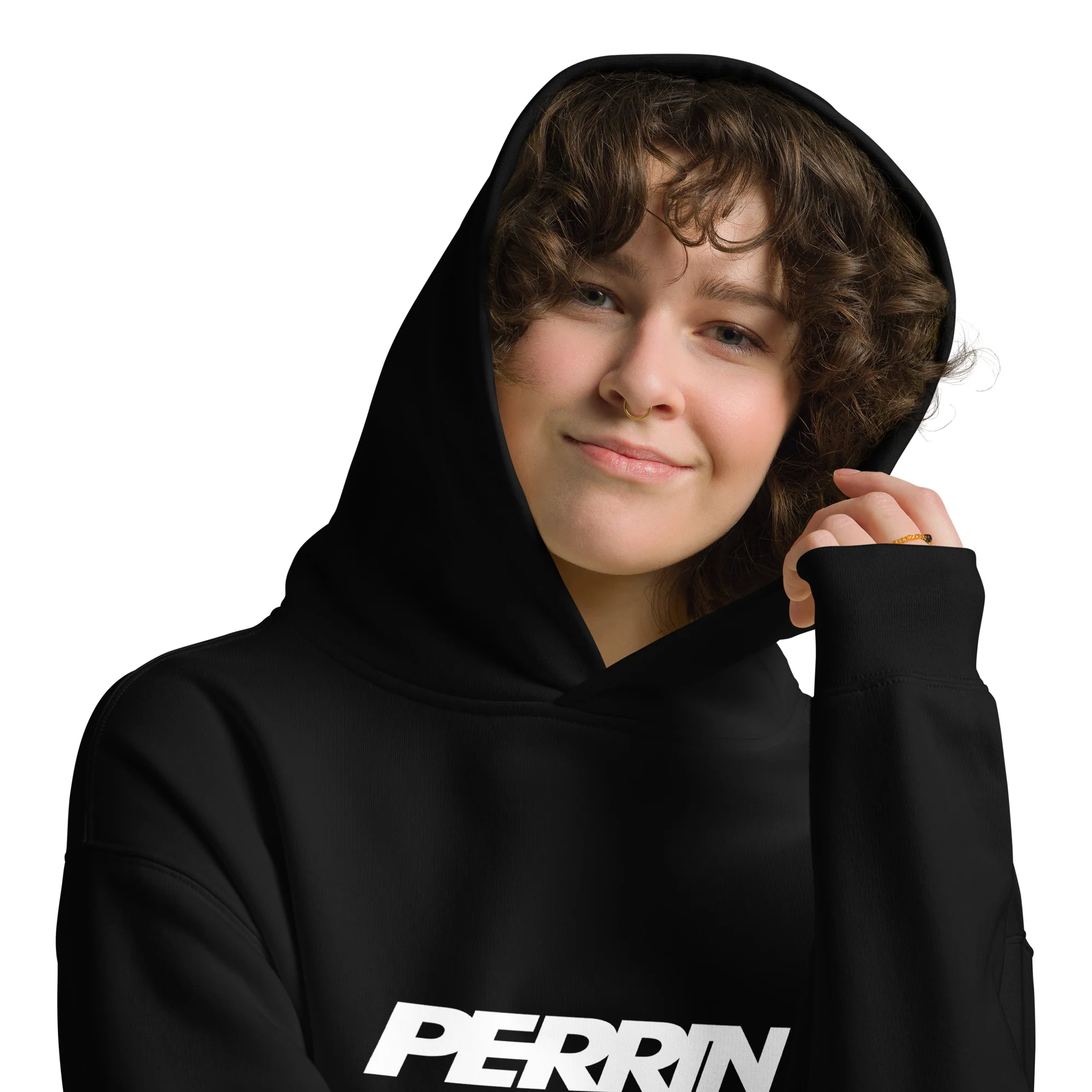 PERRIN Logo Hoodie - Image 5